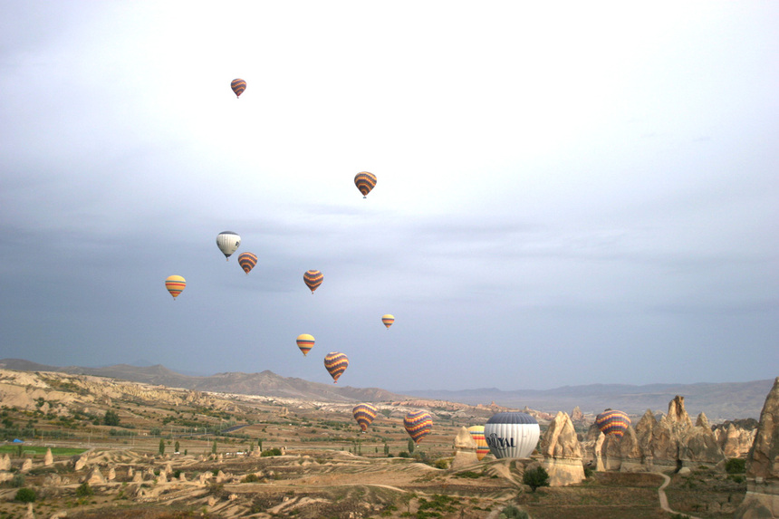 写真・カメラエントリー：トルコ旅行記　「気球」